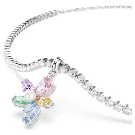 Girocollo Ariana Grande, Pendente Fiore Multicolor Swarovski