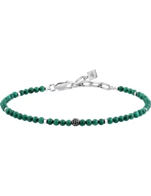 Collana Terra con Quarzo verde Uomo Morellato