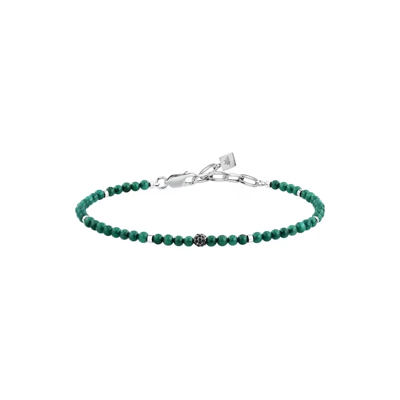 Collana Terra con Quarzo verde Uomo Morellato