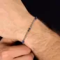 Bracciale Terra in Acciaio e Lapislazzuli Blu Uomo Morellato