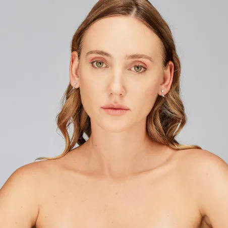 Orecchini Fancy pendenti con Zirconi bianchi Donna Brosway