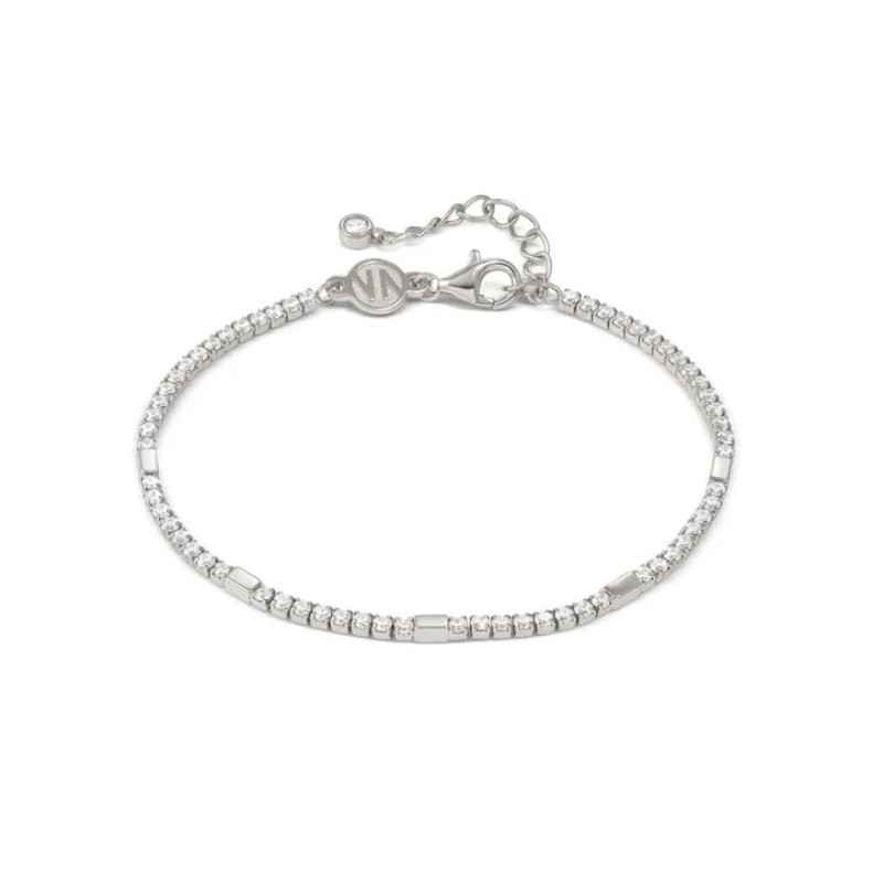 Bracciale Tennis Petit Sparkle con Zirconi Bianchi Donna Nomination