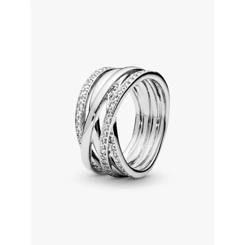 Anello Fascia Intrecciata mis.60 Donna Pandora Anello Fascia Intrecciata mis.60 Donna Pandora