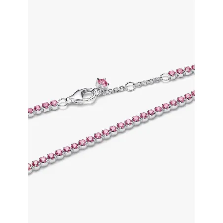 Bracciale Tennis con Pietre Rosa Piccole Donna Pandora