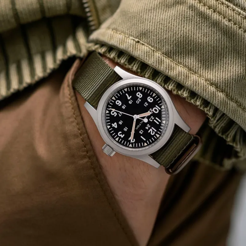 Orologio Khaki Field Mechanical H69439931 38mm Uomo Hamilton