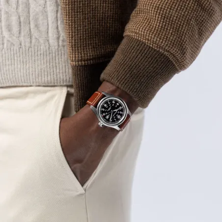 Orologio Khaki Field Auto H70555533 42mm Uomo Hamilton