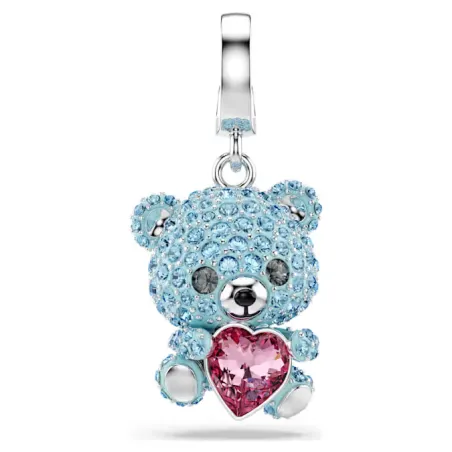 Charm Idyllia Orsetto Blu Swarovski