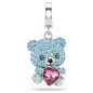 Charm Idyllia Orsetto Blu Swarovski