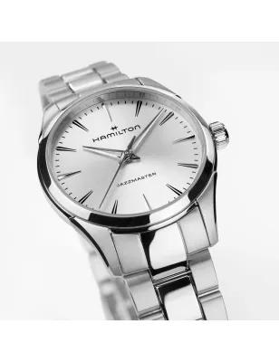 Orologio Jazzmaster Quartz H32301181 32mm argento Donna Hamilton