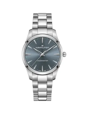 Orologio Jazzmaster Quartz H32461141 40mm blu Uomo Hamilton