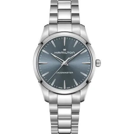 Orologio Jazzmaster Quartz H32461141 40mm blu Uomo Hamilton