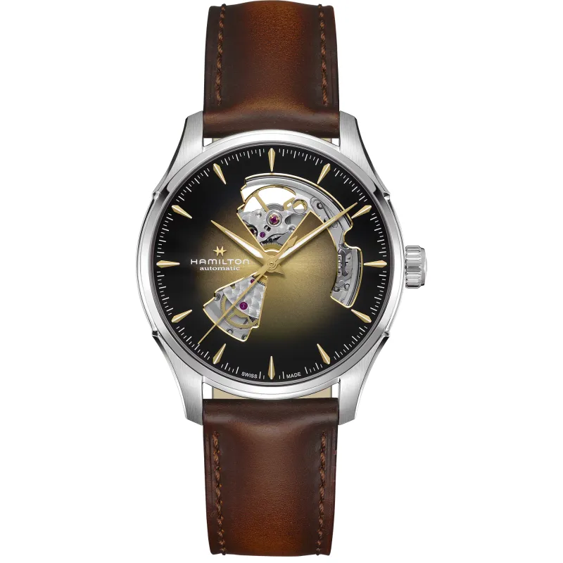 Orologio Jazzmaster Open Heart Auto H32675501 40mm Uomo Hamilton