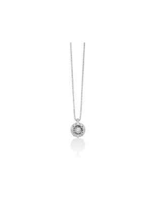 COLLANA TAGLIO BRILLANTE ROTONDO DONNA MILUNA I DIAMANTI