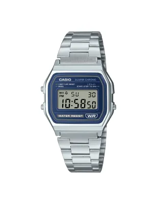 Orologio Vintage A158WEA-2EF cornice blu scuro Casio