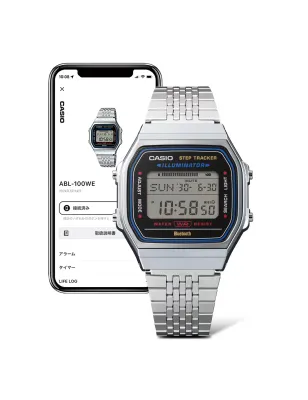 Orologio Vintage ABL-100WE-1AEF step tracker Bluetooth Casio Vintage