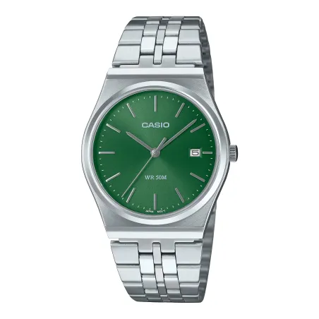 Orologio MTP-B145D-3AVEF verde bottiglia acciaio retrò Casio