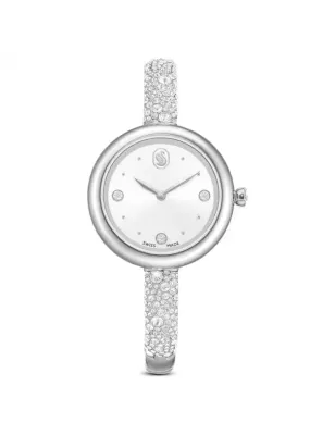 Orologio Sublima Bangle, Tono Argentato Donna Swarovski