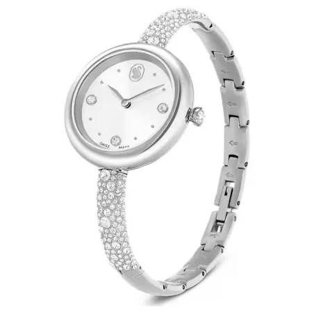Orologio Sublima Bangle, Tono Argentato Donna Swarovski