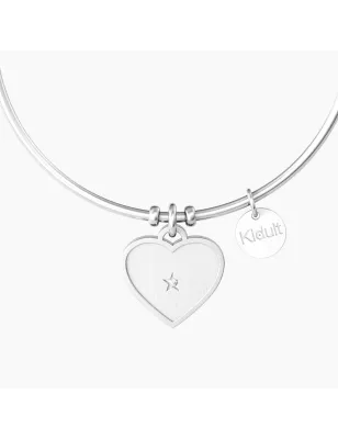 Bracciale Rigido con ciondolo Cuore/L'Amore insegna Donna Kidult - category_name - XDMG De Marchi Gianotti