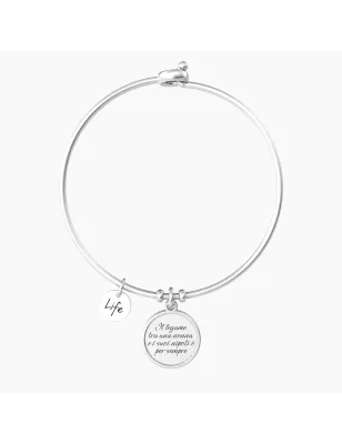 Bracciale Rigido con Ciondolo Nonna/Legame per Sempre Donna Kidult - category_name - XDMG De Marchi Gianotti