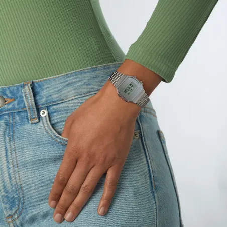 Orologio Vintage iconic finitura specchio A168WEM-7 Casio