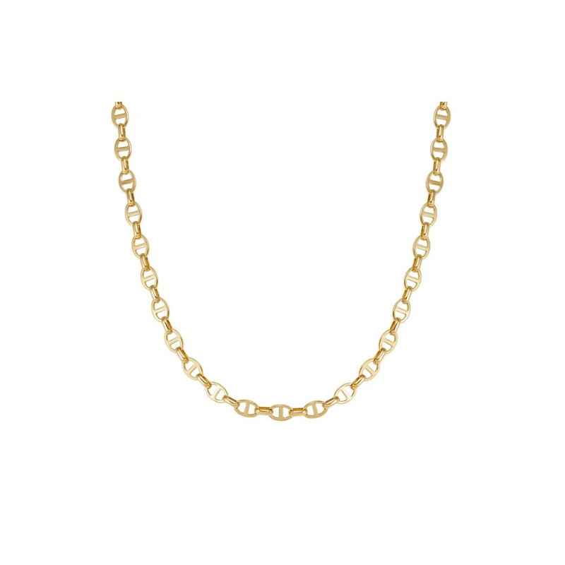 Collana dorata Ecclettica cob Chiusura a T Donna Nomination