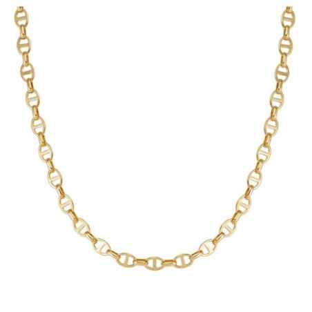 Collana dorata Ecclettica cob Chiusura a T Donna Nomination