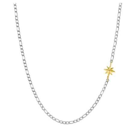 Collana Refined con Rosa dei Venti Uomo Nomination