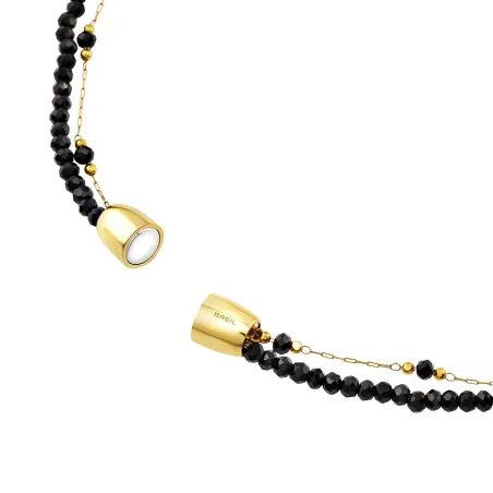 Collana Magnetica System Gold Black Donna Breil