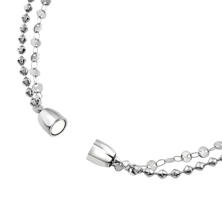 Collana Magnetica System Argentata Donna Breil