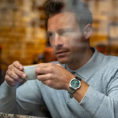 Orologio Edifice Slim vetro zaffiro quadrante verde EFR-S10 Uomo Casio