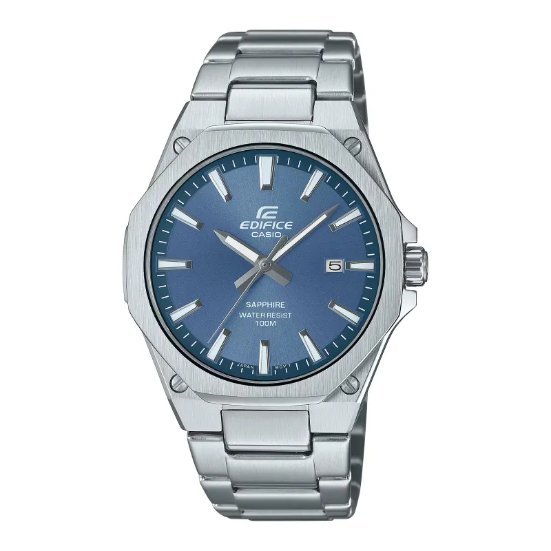 Orologio Edifice Slim vetro zaffiro blu EFR-S108D-2AV Uomo Casio Orologio Edifice Slim vetro zaffiro blu EFR-S108D-2AV Uomo Casio