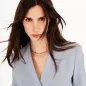 Collana Magnetica System Acciaio e Cristalli Azzurri Donna Breil