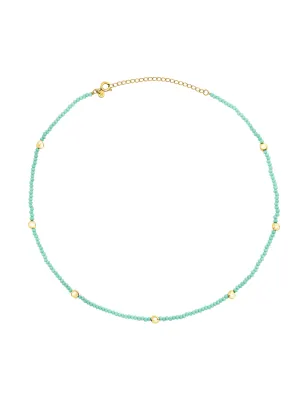 Collana B Rocks con Pietre Verdi Donna Breil