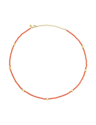 Collana B Rocks con Pietre Arancioni Donna Breil