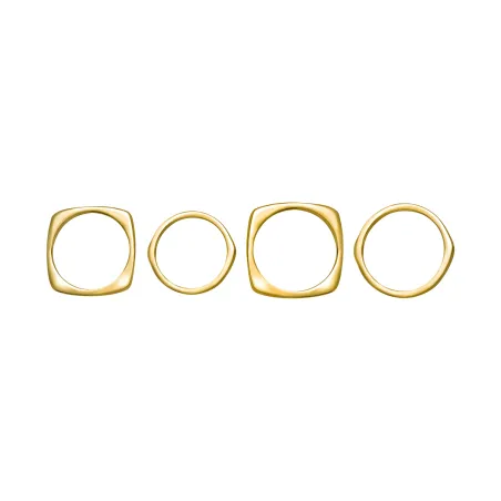 Anello Dorato Tetra mis.18 Donna Breil