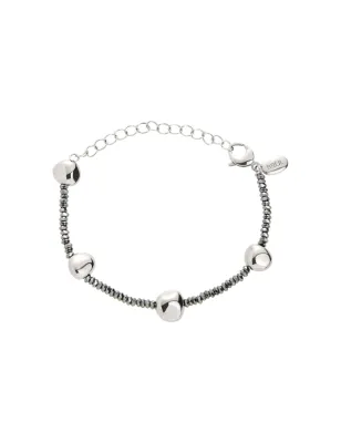 Bracciale B Rocks in Ematite e Acciaio Donna Breil
