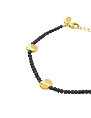 Bracciale B Rocks in Acciaio Dorato e Sandstone Donna Breil