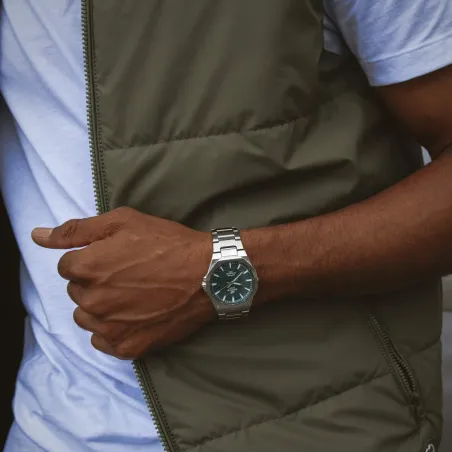 Orologio Edifice Slim vetro zaffiro texture EFR-S108DE-3AV Uomo Casio