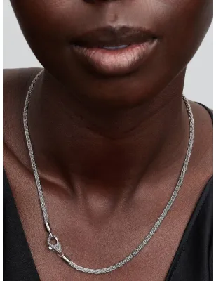 Collana Maglia Coda di Volpe con Chiusura Pavè Donna Pandora - category_name - XDMG De Marchi Gianotti