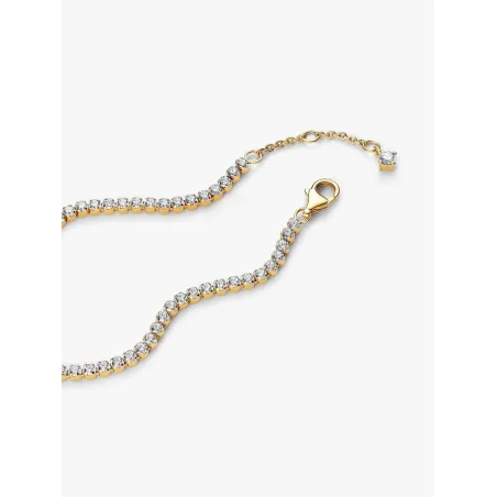 Bracciale Tennis Dorato Donna Pandora