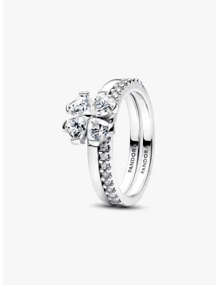 Anello Quadrifoglio Luminoso Divisibile mis.52 Donna Pandora