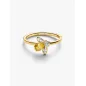 Anello Dorato Ape Luminosa mis.56 Donna Pandora