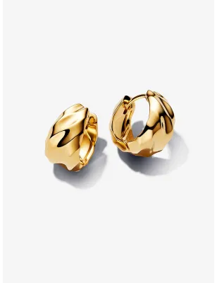 Orecchini Cerchi Dune dorati Donna Pandora