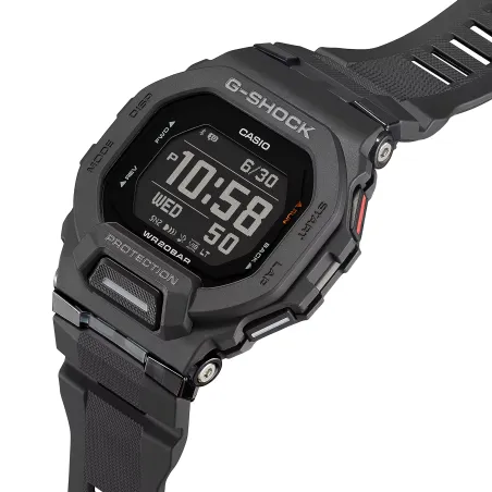 Orologio G-SQUAD Serie GBD-200 running nero GBD-200-1 Uomo Casio