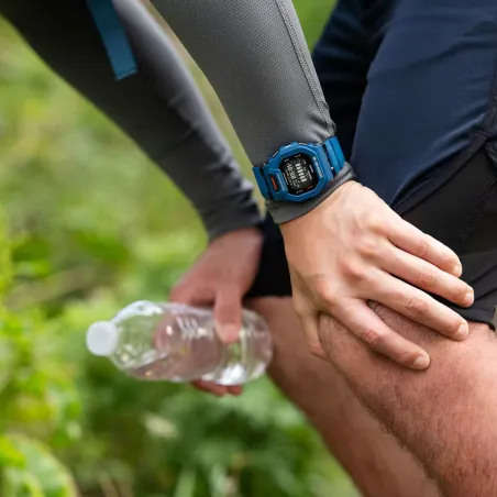 Orologio G-SQUAD GBD-200 running blu navy GBD-200-2 Uomo Casio