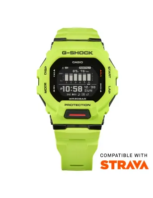 Orologio G-SQUAD GBD-200 running giallo lime GBD-200-9 Uomo Casio