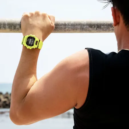 Orologio G-SQUAD GBD-200 running giallo lime GBD-200-9 Uomo Casio
