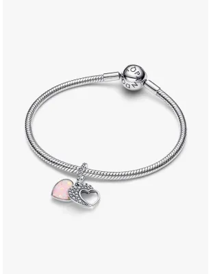 Charm Pendente Doppio Cuore Mamma Sei Bellissima Donna Pandora - category_name - XDMG De Marchi Gianotti