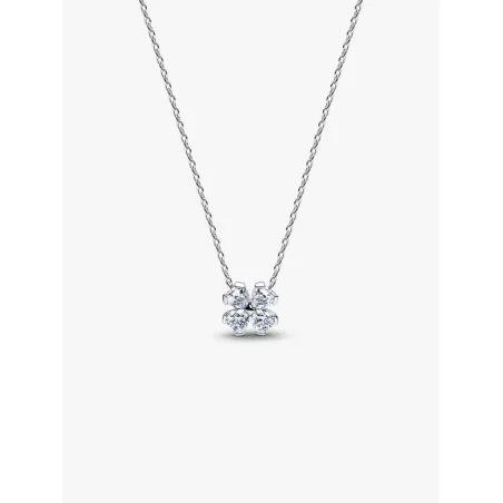 Collana Quadrifoglio Luminoso Donna Pandora